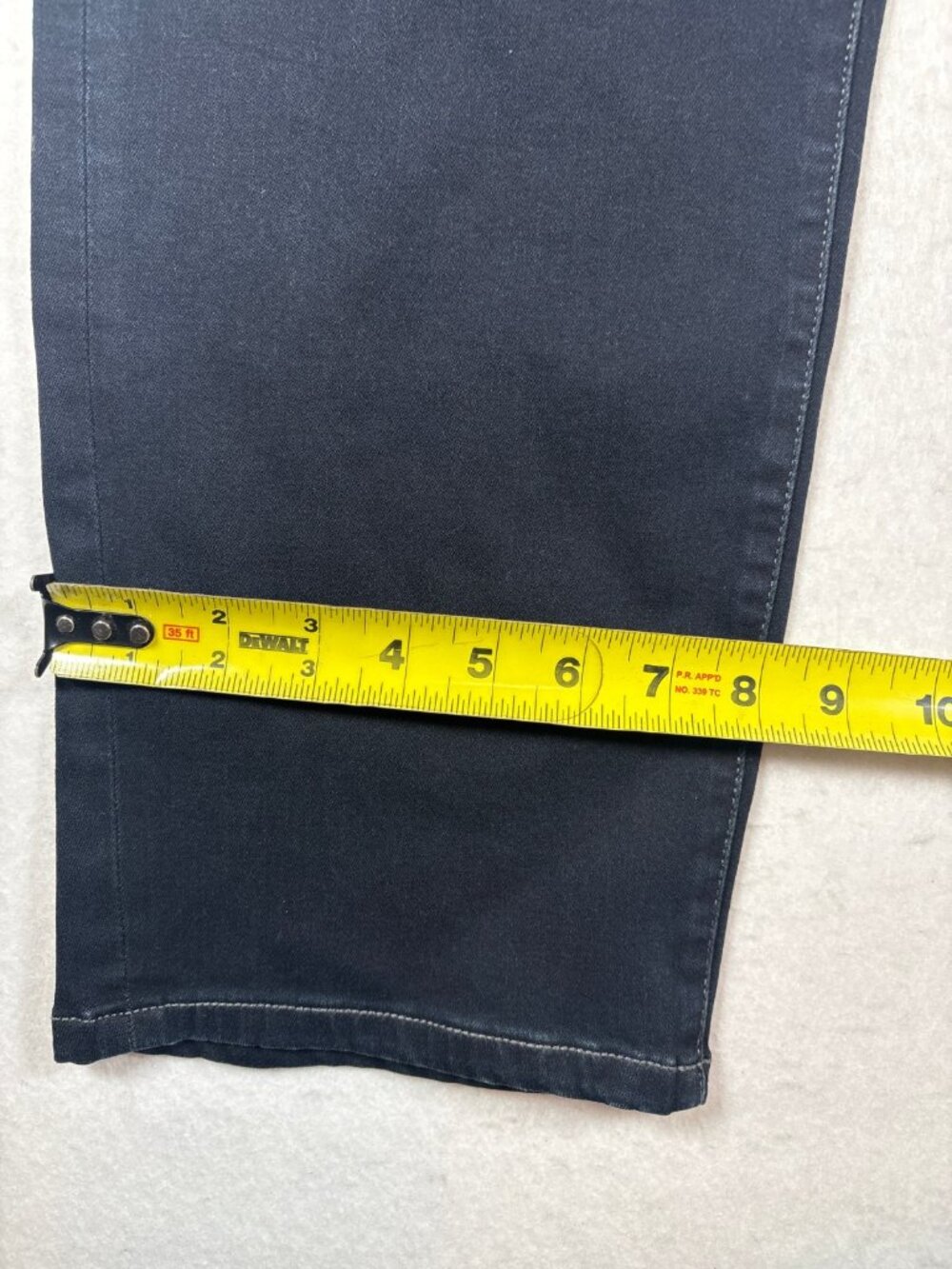Liverpool Los Angeles Regent Jeans Men 40x36 Blue Denim Relaxed Fit Straight Leg - Picture 8 of 9